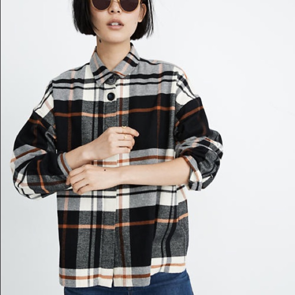 Madewell flannel shirt